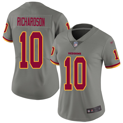 Washington Redskins Limited Gray Women Paul Richardson Jersey NFL Football #10 Inverted Legend